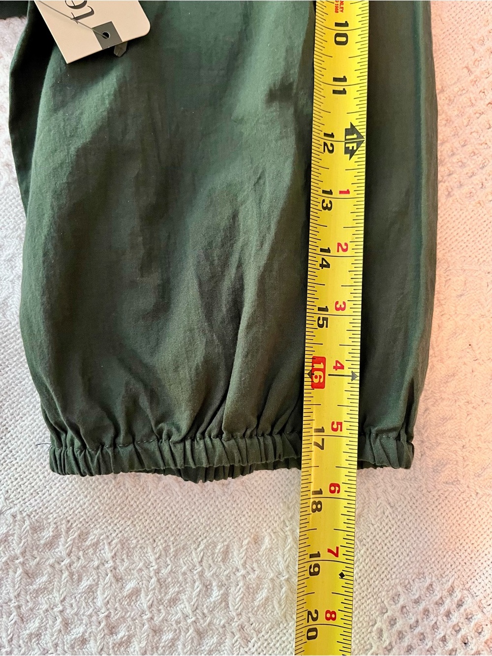Terra & Sky Olive Green Button-Front Dress for Summer - Picture 7 of 9